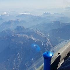 Flugwegposition um 10:32:22: Aufgenommen in der Nähe von Weng im Gesäuse, 8913, Österreich in 5532 Meter